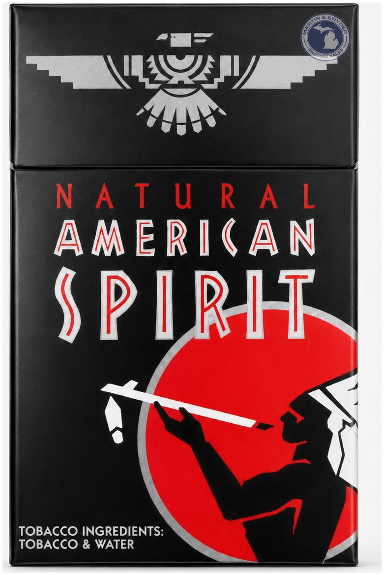 AMERICAN SPIRIT-BLACK - Martin & Snyder Product Sales