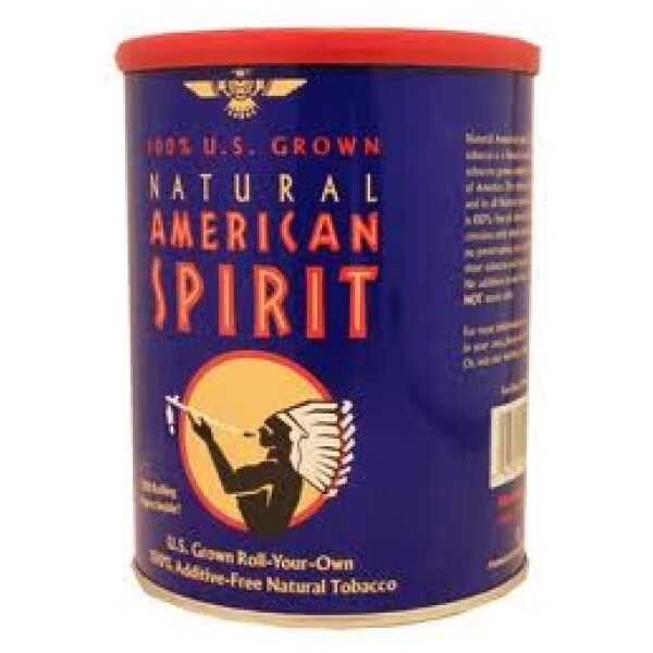 AMERICAN SPIRIT * CAN DK BLUE