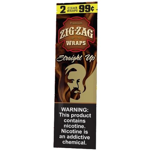 ZIG ZAG WRAP 2/99¢ STRAIGHT UP 25CT