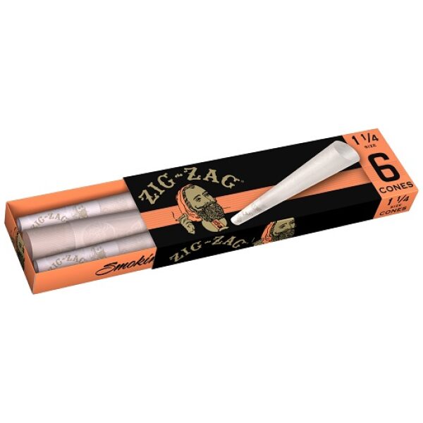 ZIG ZAG PAPERS CONE 1 1/4 24CT