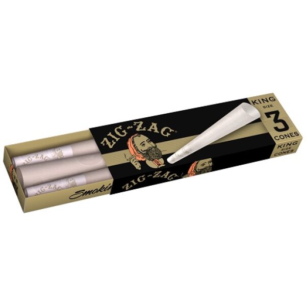 ZIG ZAG CONES 3PK KING 24CT