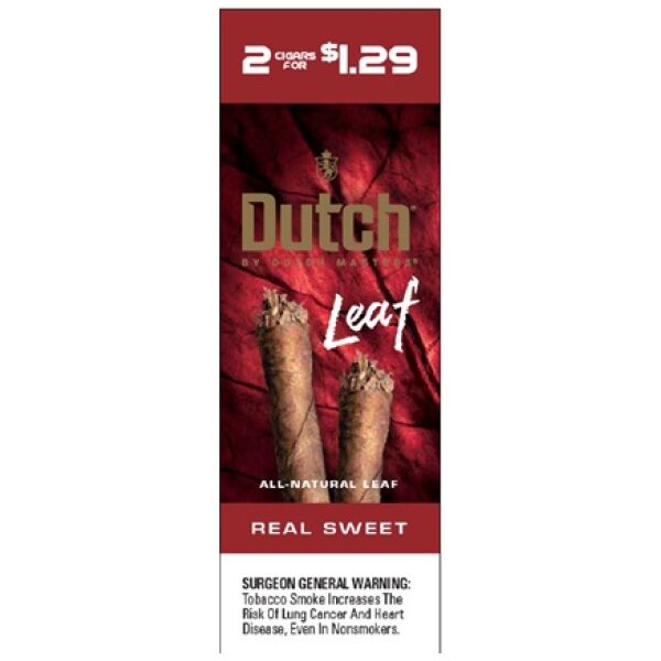 DUTCH LEAF 2/1.29 REAL SWEET 2PK Martin & Snyder Product Sales