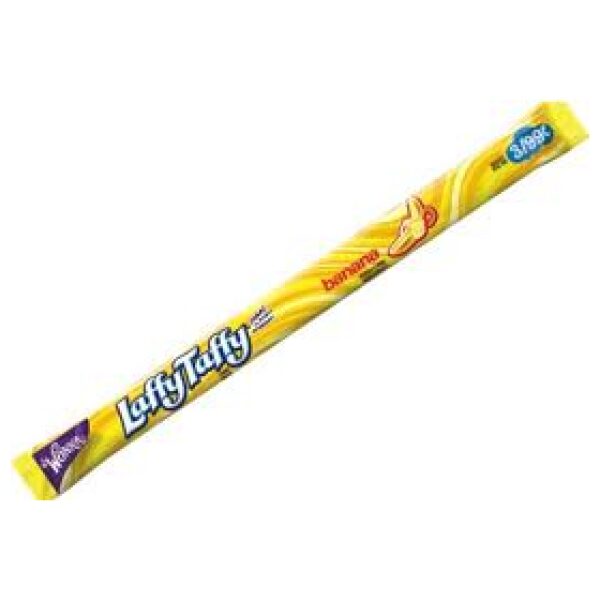 LAFFY TAFFY ROPE BANANA 24 CT