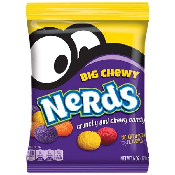 NERDS BIG CHEWY 6/6OZ