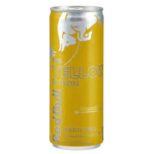 RED BULL * 8OZ YELLOW TROPICAL