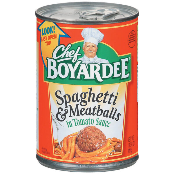 CHEF BOYARDEE SPAG & MB 12/15OZ