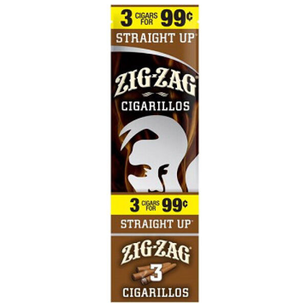 ZIG ZAG * CIGARILLO 3/99¢ STRAIGHT