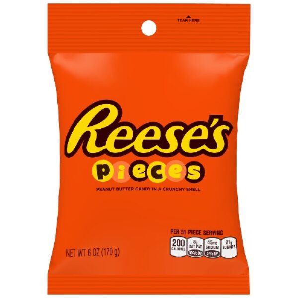 REESE'S PIECE'S 6/5.3 OZ