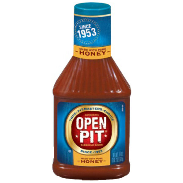 OPEN PIT BBQ HONEY 18OZ