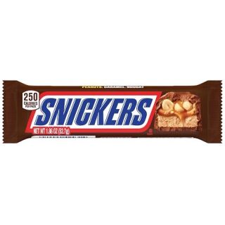 SNICKERS BAR ORIGINAL 48 CT