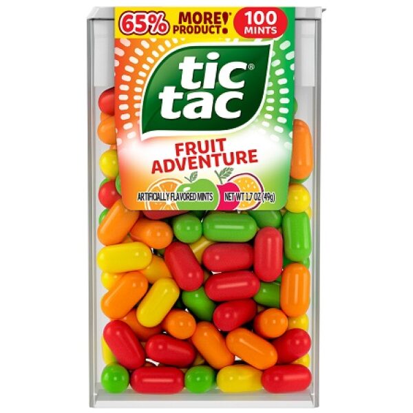 TIC TAC FRUIT ADVENTURE 12 CT (100CT)