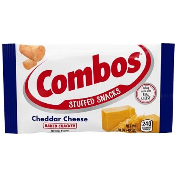 COMBOS 18CT SM BAG CHEDDAR CRACKER