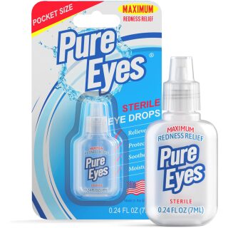 PURE EYES CARDED 6 COUNT .24OZ 7ML