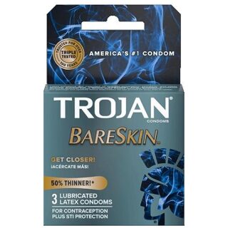 TROJAN BARESKIN CONDOMS 6/3 PK