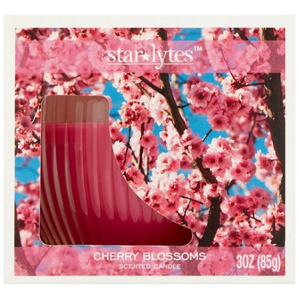 CANDLES STAR LYTES CHERRY BLOSSOM 12CT