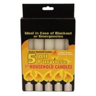 CANDLES EMERGENCY UNIT 5" 5CT