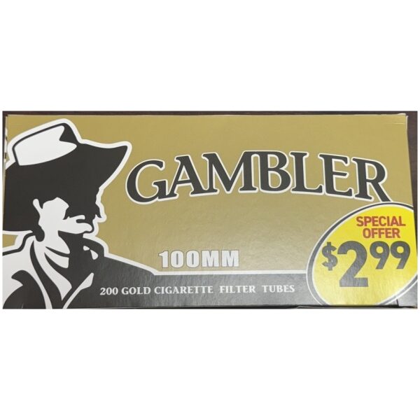 GAMBLER TUBE * $2.99 100'S GOLD