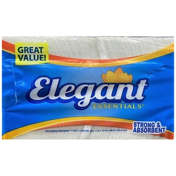 NAPKINS ELEGANT 150 CT