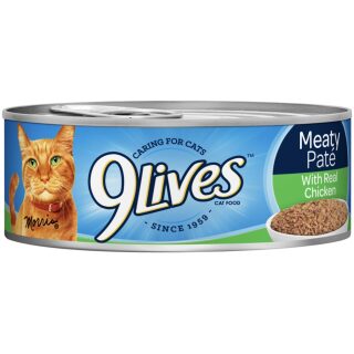 9-LIVES 5.5 OZ CHICKEN DINNER