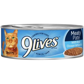 9-LIVES 5.5 OZ OCEAN WHITE FISH