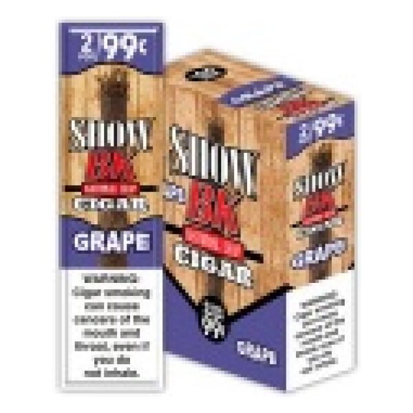 SHOW 2/.99 BK GRAPE 15CT