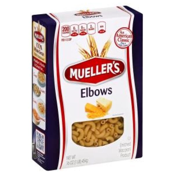 MUELLERS ELBOW MACARONI 1LB