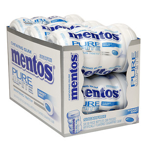 MENTOS GUM PURE SWEET MINT 6CT - Martin & Snyder Product Sales