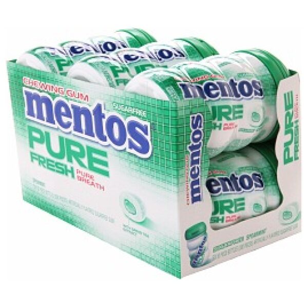 MENTOS GUM PURE SPEARMINT 6CT - Martin & Snyder Product Sales