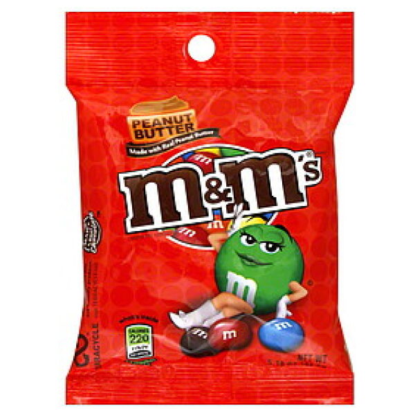 M & M PEANUT BUTTER 6/5.1OZ