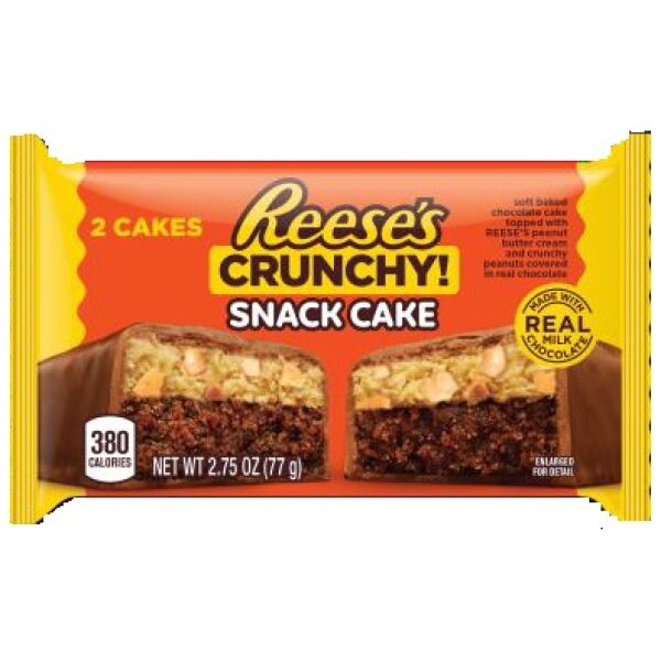 REESE SNACK CAKE CRUNCHY 12/2CT - Martin & Snyder Product Sales