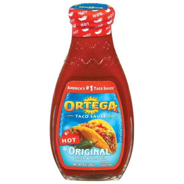 ORTEGA TACO SAUCE HOT 6/8OZ