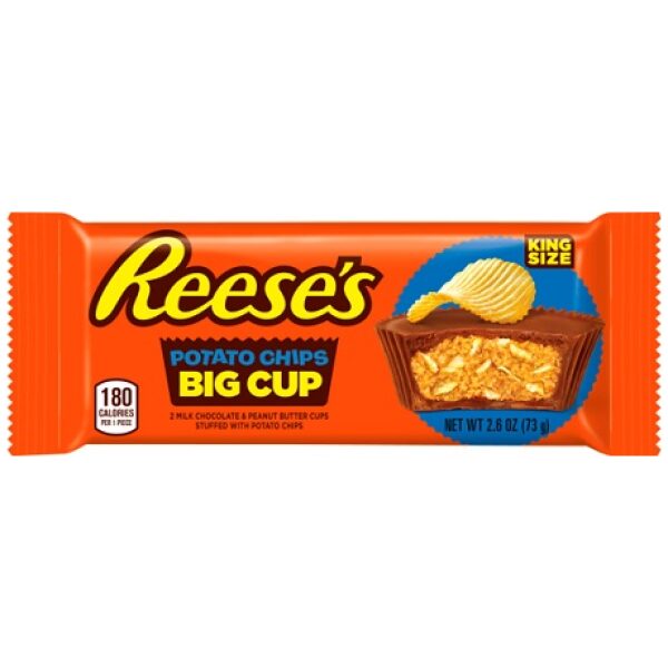 REESE BIG CUP KING W/ POTATO CHIPS 16CT