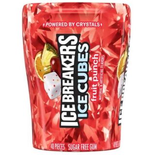 ICE BREAKERS ICE CUBE 6CT BOTTLE FRUIT PUNCH