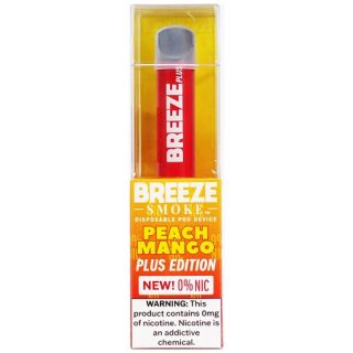 BREEZE PLUS 0 NIC PEACH MANGO 10CT