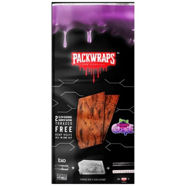 PACKWRAPS 2/$2.99 GUSHING GRAPE 10CT