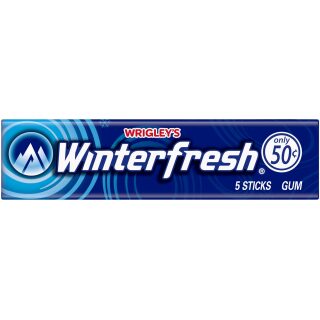 WRIGLEYS * 50¢ WINTERFRESH 40 CT