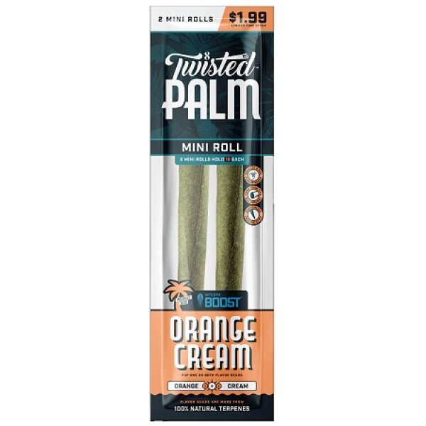 TWISTED PALM MINI 2/$1.99 ORANGE CREAM