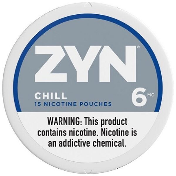 ZYN NIC PCH CHILL 6MG 5/15CT