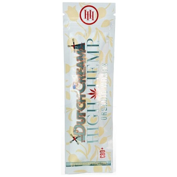 HIGH HEMP ORG WRAP DUTCH CREAM 25 CT