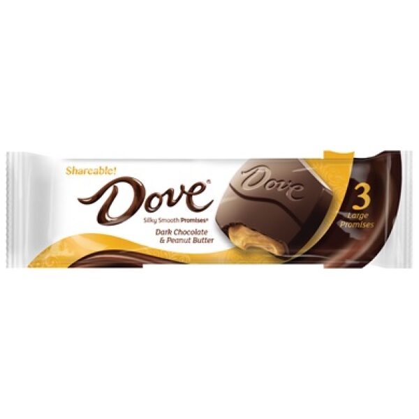 DOVE  KING DARK CHOCOLATE PEANUT BUTTER 20CT