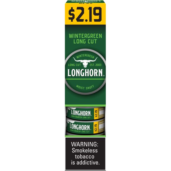 LONGHORN PP $2.19 L/C WINTERGREEN 10CT