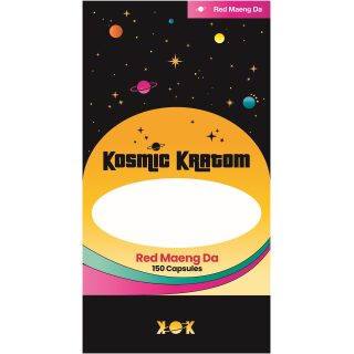 KOSMIC KRATOM 150CT RED MAENG DA 5CT