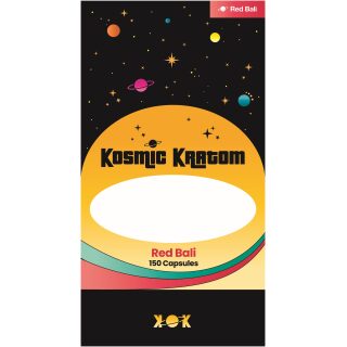KOSMIC KRATOM 150CT RED BALI 5CT