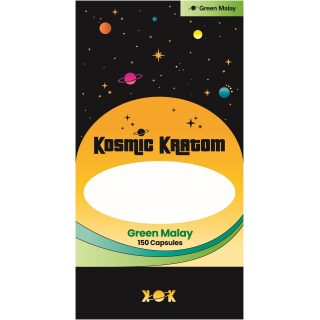 KOSMIC KRATOM 150CT GREEN MALAY 5CT