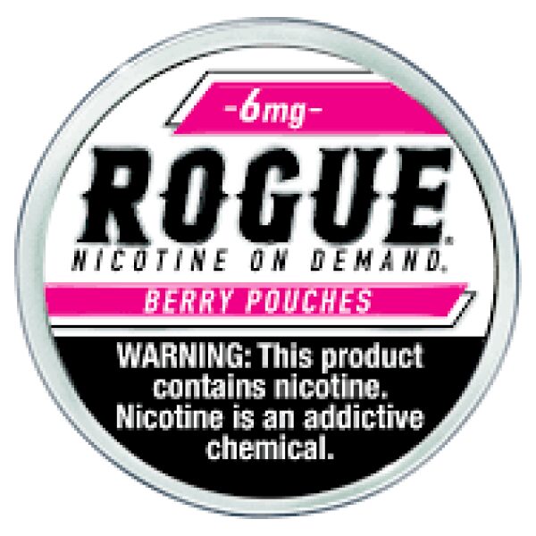 ROGUE POUCH BERRY 6MG 5/20CT