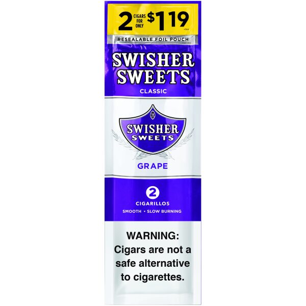 SWISHER $1.19 30/2PK GRAPE