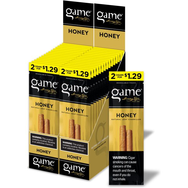 GAME  $1.29 2PK HONEY 30CT