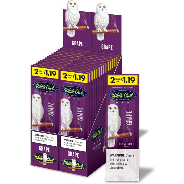 WHITE OWL $1.19 2PK GRAPE 30CT - Martin & Snyder Product Sales