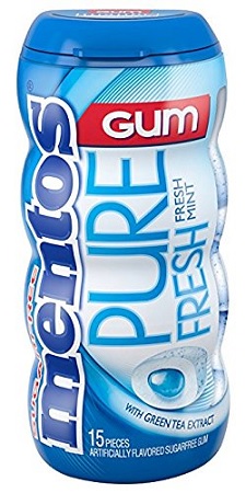 MENTOS GUM 10CT PURE MINT - Martin & Snyder Product Sales