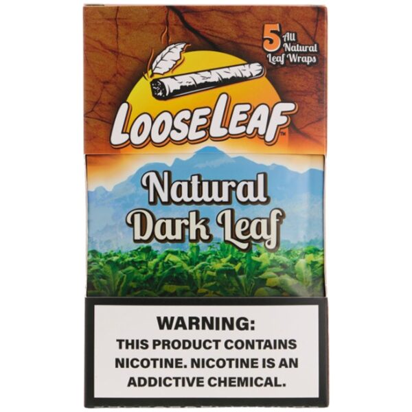 LOOSE LEAF NATURAL DARK 8/5CT